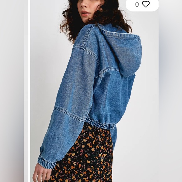 URBURN OUTFITTER CROP DENIM JACKET - Picture 3 of 5